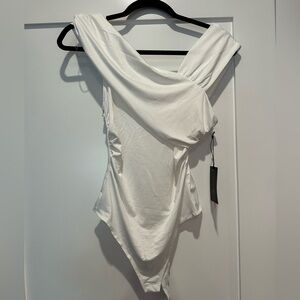 Ruched bodysuit